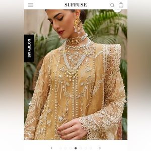 Pakistani designer suit Suffuse